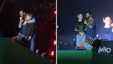 Gusttavo e filho Samuel encantam público em show na Expo Rio Verde