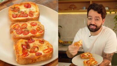 Lanche rápido e saboroso: receita de pão com ovo e tomate-cereja desbanca sanduíche tradicional