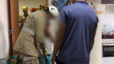Menino trancado em apartamento em Goiânia pede por remédio ao ser resgatado com diabetes desregulada