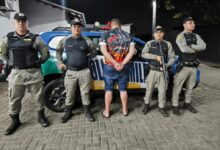 Prisão rápida em Nerópolis: PM detém motociclista por homicídio após discussão
