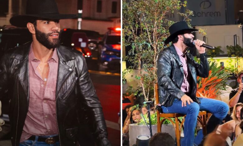 Jovem talento relembra promessa a Gusttavo Lima e emociona público com sua voz em show