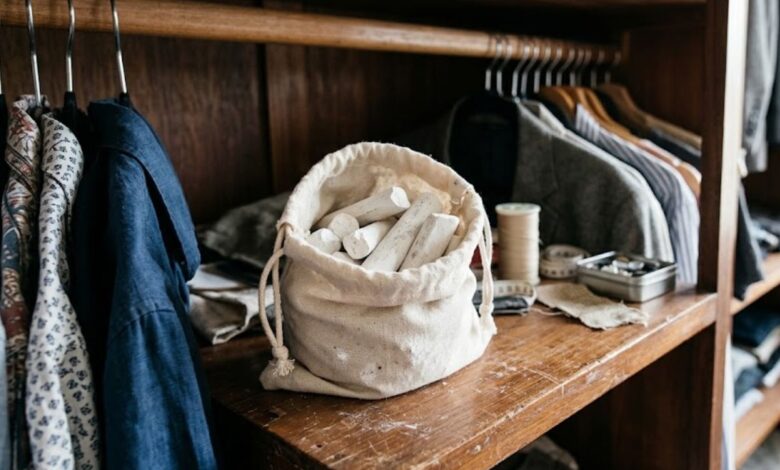 Giz branco no guarda-roupa: a solução simples e econômica contra umidade e mofo