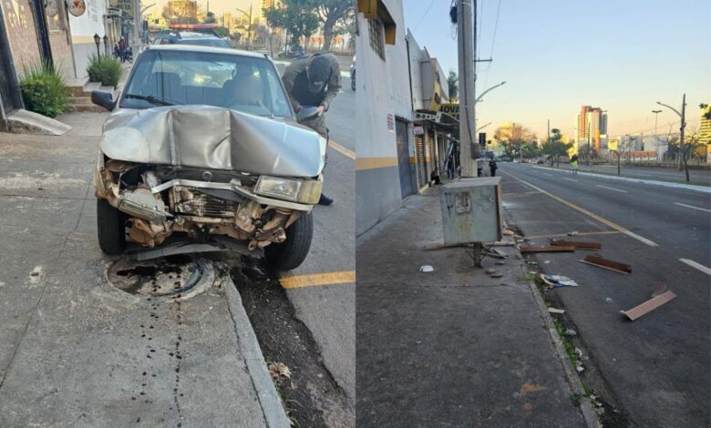 Mal-estar súbito ao volante causa acidente e mobiliza socorro em Anápolis