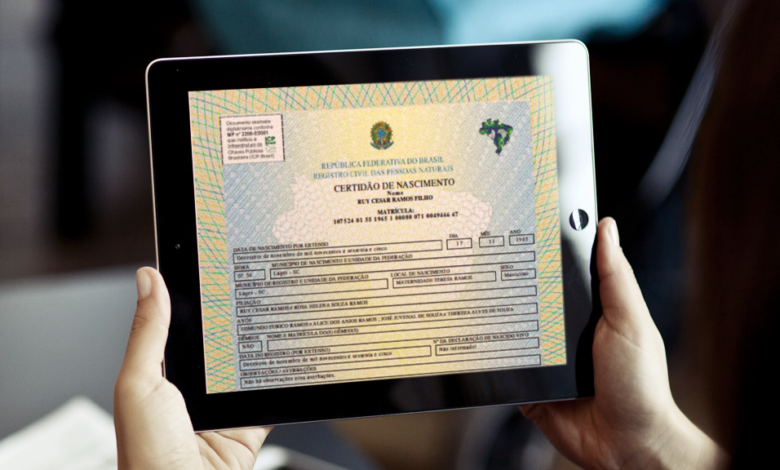 Segunda via de certidões civis pode ser solicitada online sem necessidade de ir ao cartório