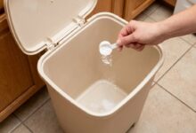 Bicarbonato na lixeira: como o truque simples elimina o mau cheiro da cozinha