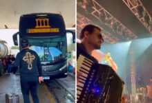 Bastidores da turnê de Gusttavo Lima revelam rotina intensa de músico da banda