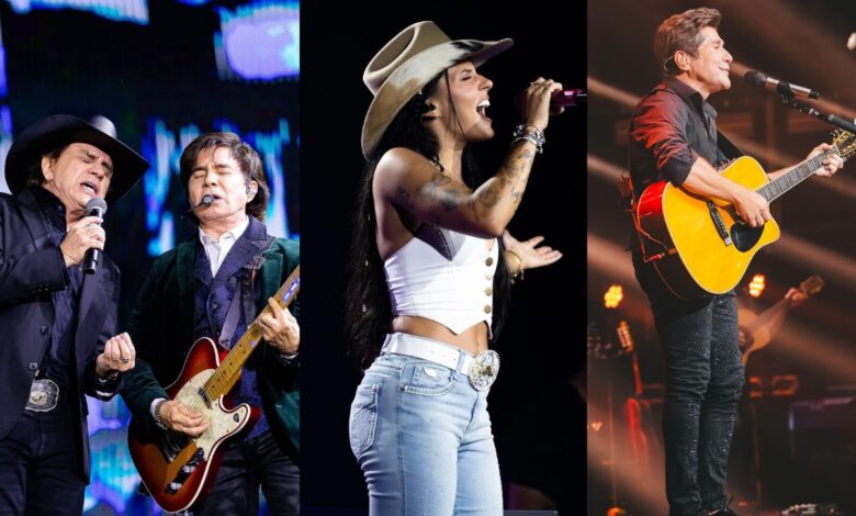 Show sertanejo inédito em Goiânia une Ana Castela, Chitãozinho & Xororó e Daniel