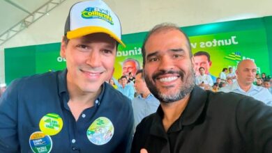 Em Trindade, Lucas Vergílio sela compromisso com Daniel Vilela e chapa Caiado