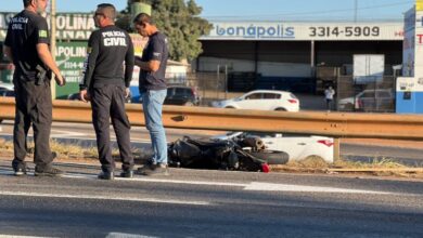Anápolis: motociclista morre em grave acidente na Br-153 com atropelamento e fuga