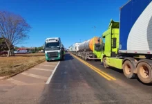 Br-153 em Goiás oferece apenas um ponto de descanso gratuito para caminhoneiros