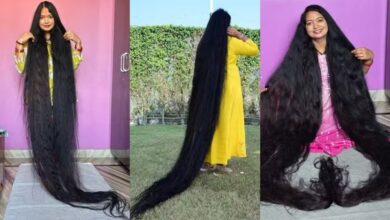 Cabelo longo: indiana mantém fios de 2,71 metros sem corte por nove anos