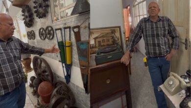 Residência em Anápolis vira museu particular com o acervo histórico de Lázaro Caldeira de Amorim
