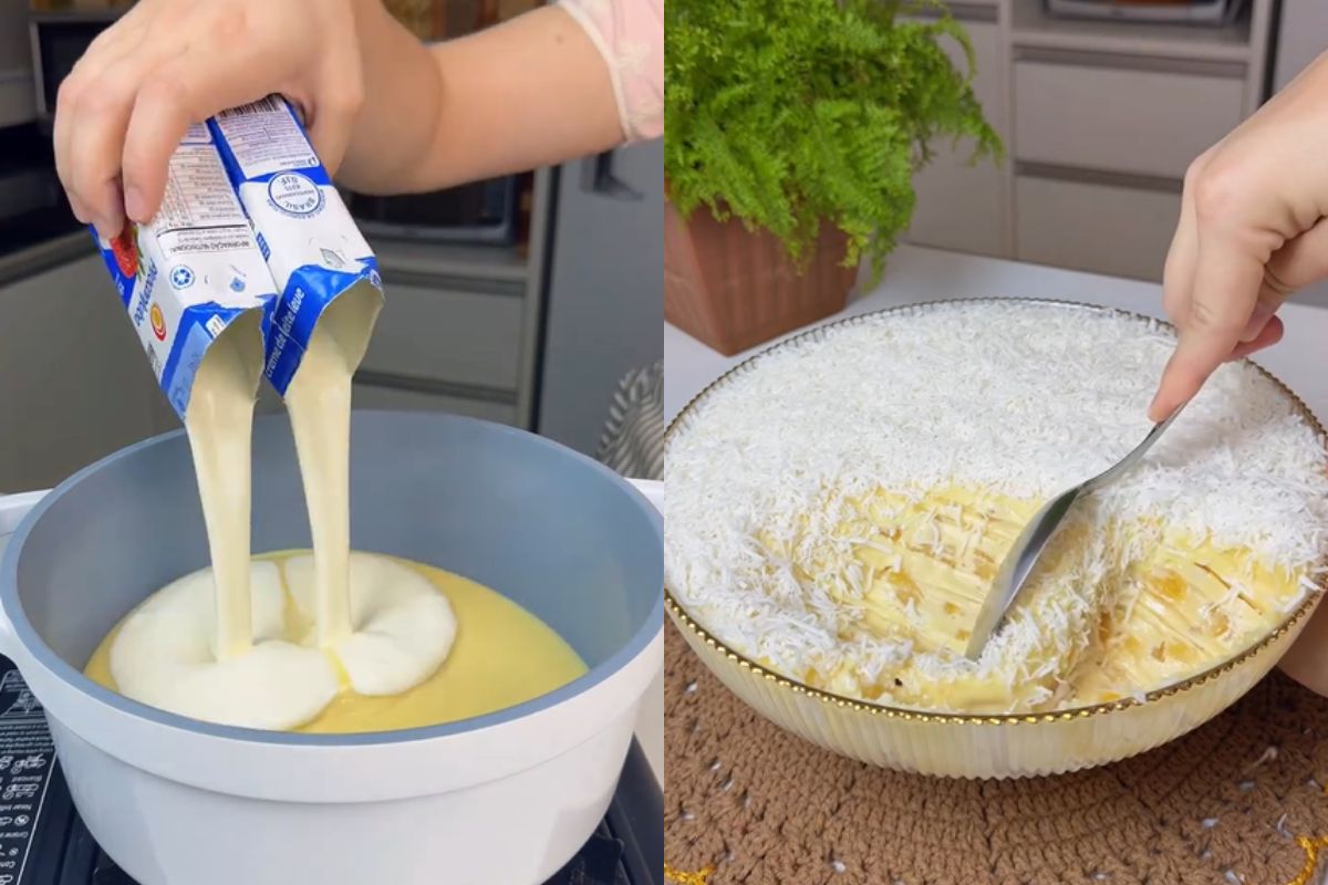 Sobremesa prática com quatro ingredientes ganha destaque pela facilidade e sabor