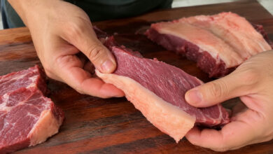 A técnica essencial para garantir a maciez da carne no momento do corte