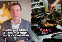 Adicional de insalubridade pode elevar ganhos mensais de profissionais de cozinha