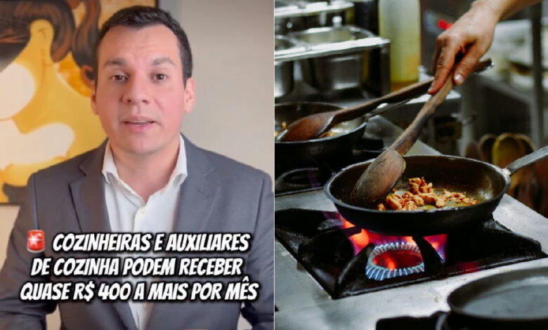 Adicional de insalubridade pode elevar ganhos mensais de profissionais de cozinha