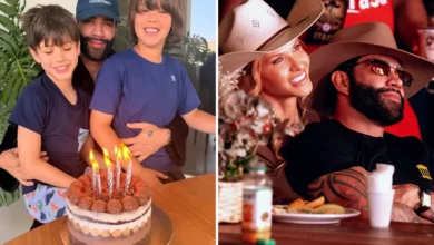 Andressa Suita celebra aniversário de Gusttavo Lima com homenagem familiar
