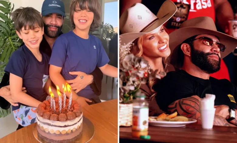 Andressa Suita celebra aniversário de Gusttavo Lima com homenagem familiar