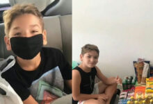 Aos 11 anos, menino transforma venda de pavês em rede de solidariedade no Rio