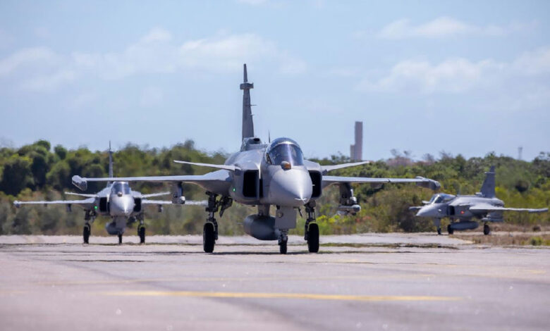 Base Aérea de Anápolis retoma evento Portões Abertos com exibição de caças Gripen