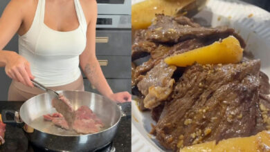 Bife com batatas na frigideira surge como alternativa prática ao tradicional bife acebolado