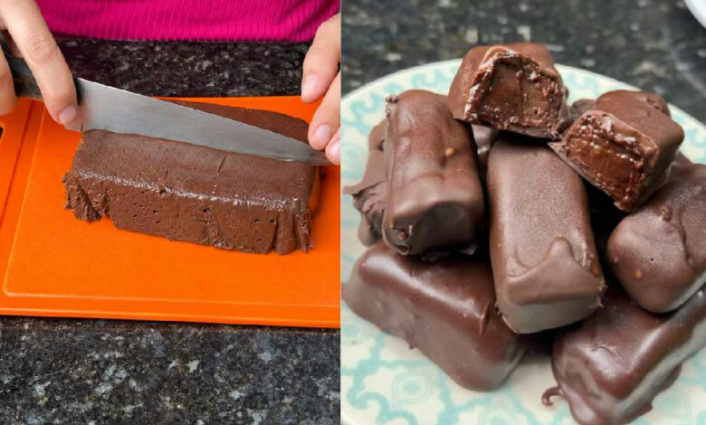 Bombom de banana com chocolate: receita prática leva apenas dois ingredientes