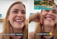 Caldas Novas: criança viraliza ao escolher polo termal goiano em vez de Paris para celebrar aniversário