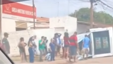Candidata a deputada federal sofre fratura após tombamento de trio elétrico em Goiás