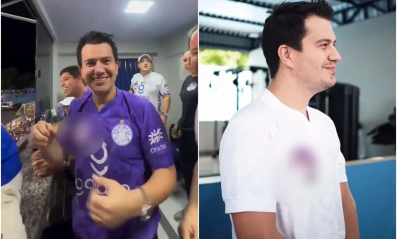 Cantor Hugo celebra acesso do Goiatuba à Série C em partida decisiva