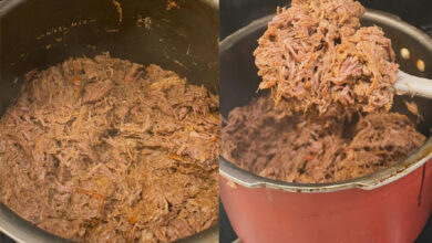 Carne desfiada na pressão: como a receita simples da nutricionista transforma o dia a dia