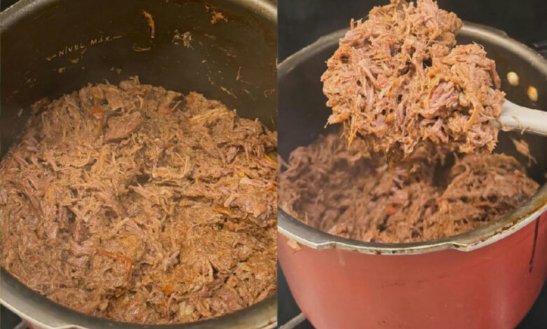 Carne desfiada na pressão: como a receita simples da nutricionista transforma o dia a dia