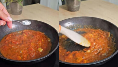 Chefs europeus revelam: bicarbonato de sódio é o segredo para equilibrar a acidez do molho de tomate