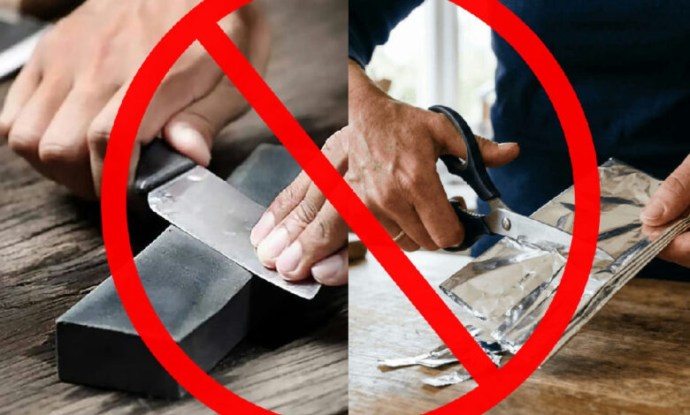 Como afiar tesoura em casa com método rápido e eficiente
