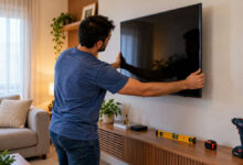 Conforto visual: descubra a altura e distância ideais para instalar sua TV na parede