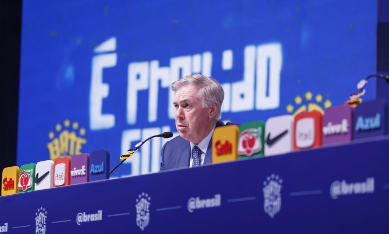 Convocação de Ancelotti para a seleção brasileira traz oito rostos inéditos