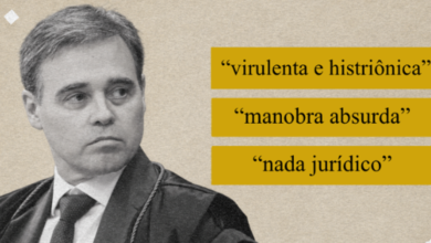 Críticas de Mendonça a Moraes elevam tensão no STF com termos como manobra absurda