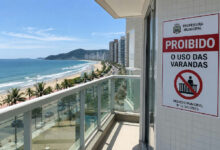 Decreto municipal proíbe uso de varandas em edifício residencial com risco de queda