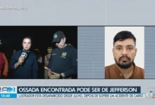 Descoberta de ossada pode ser de Jefferson, desaparecido desde julho