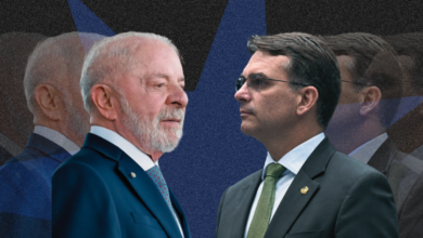 Eleições: Lula e Flávio Bolsonaro em empate técnico no segundo turno, diz pesquisa