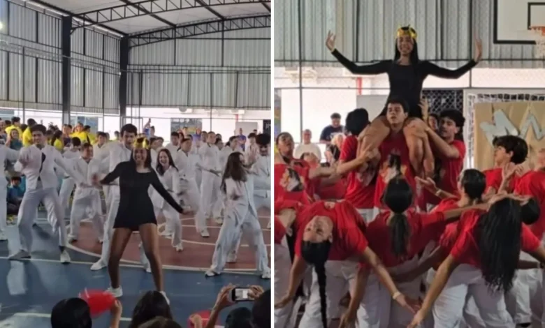 Estudantes realizam homenagem emocionante a Marília Mendonça em apresentação escolar