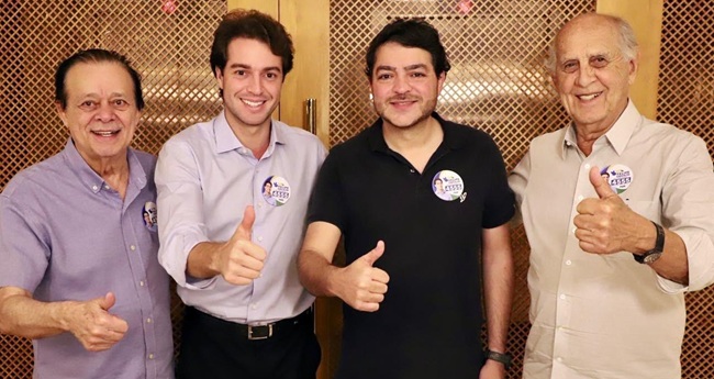 Felipe Cecílio fortalece candidatura com apoio de Jovair e Henrique Arantes