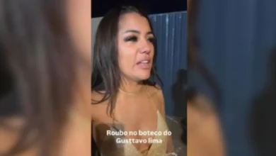 Furto em show de Gusttavo Lima em Goiânia deixa criadora de conteúdo desesperada