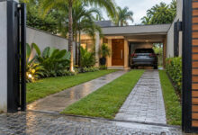 Garagem permeável: a tendência dos anos 50 que redefine a construção civil brasileira