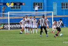 Goiânia arranca empate dramático do Tupy nos acréscimos da Divisão de Acesso