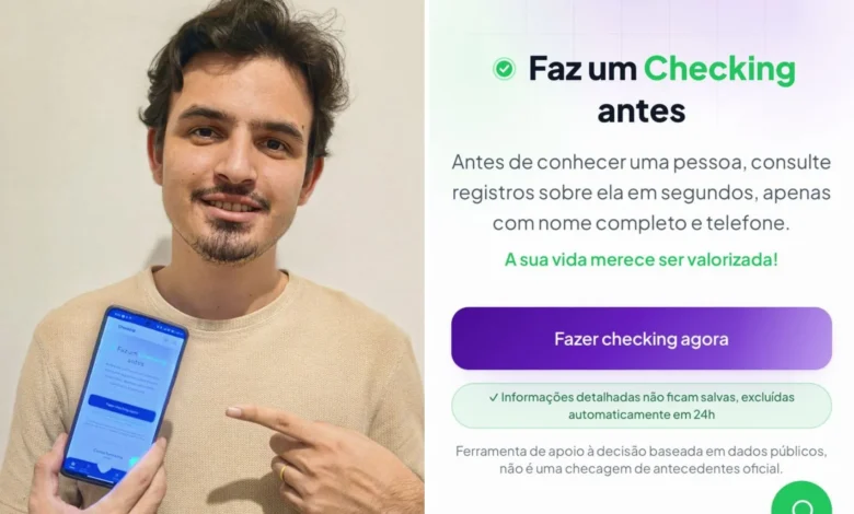 Goiano desenvolve aplicativo para checagem de histórico antes de encontros