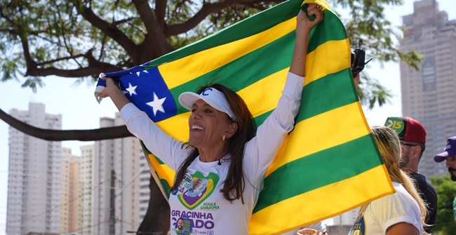 Gracinha Caiado lidera corrida ao Senado em Goiás com vantagem de quase 10 pontos