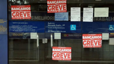 Greve nacional dos bancários da Caixa continua após rejeição de proposta sobre plano de saúde