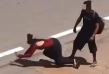 Homem foragido da justiça é preso após vídeo de agressão contra companheira viralizar em Goiânia