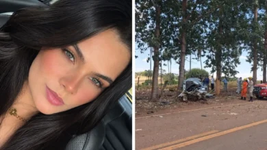 Jovem morre em acidente na Go-426 e criança é socorrida após carro colidir contra árvore