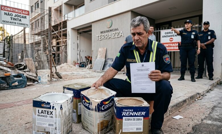 Justiça mantém justa causa e porteiro perde R$ 96 mil por pegar tinta descartada após 19 anos